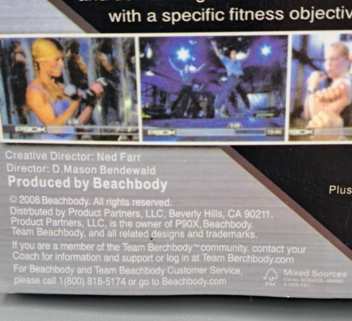 Beachbody Workout P90X Extreme Home Fitness DVD 12 DVD Set - Picture 9 of 9