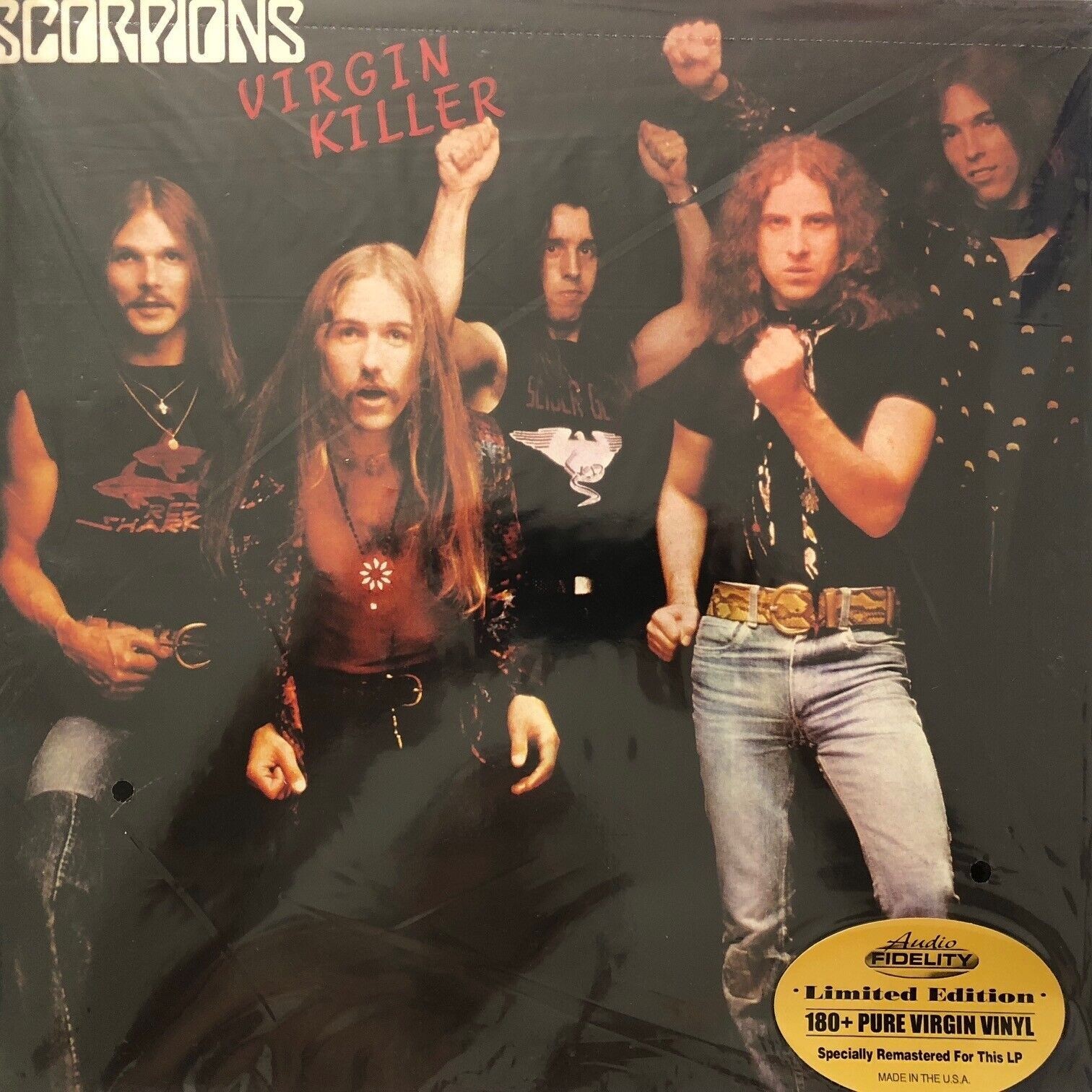 Scorpions Virgin Killer Audio Fidelity LP Vinyl #14 2015