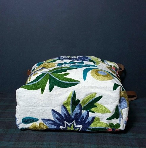 $165 RALPH LAUREN DENIM & SUPPLY CREWELWORK  EMBROIDERED CROSSBODY WOMENS BAG - Picture 4 of 10