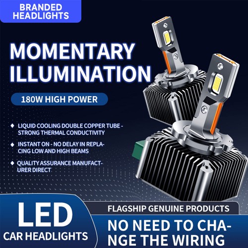 2X D1S D3S D8S 6000K Canbus 1:1 Xenon 30 SMD LED HID Bulb Headlight Lamp IP68 - Picture 20 of 30