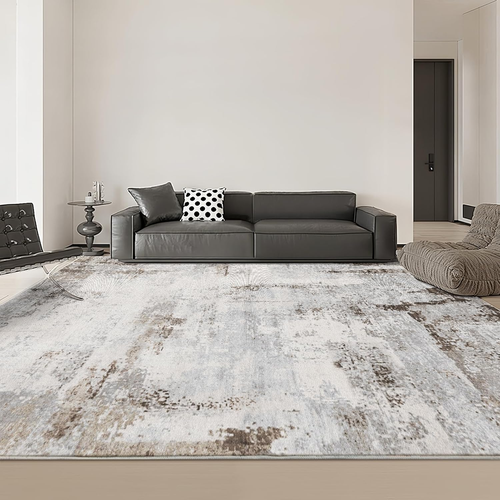 8'X10' Washable Rug Abstract Ultra-Thin Non Slip Stain Resistant Modern Carpet - Picture 10 of 12