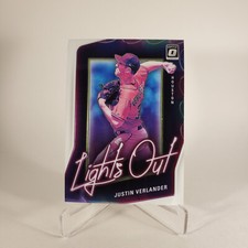 2021 Donruss Optic Justin Verlander #LO10 Lights Out