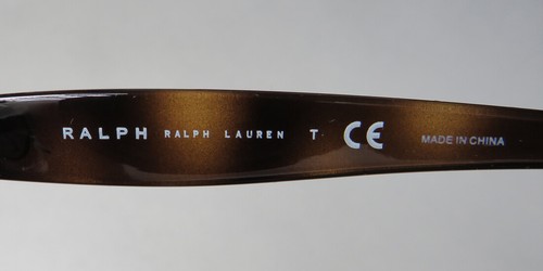 RALPH LAUREN 7088 1378 TORTOISE FULL RIM CAT EYE FRAME SHAPE DESIGNER EYEGLASSES - Picture 7 of 10