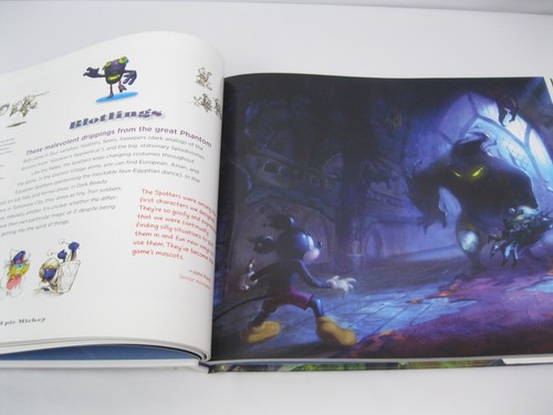 The Art Of Epic Mickey Game Hardcover Book Disney Austin Grossman Warren Spector - Picture 10 of 21