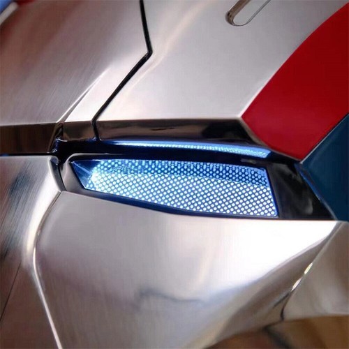 Casco Iron Man Iron Patriot puntelli cosplay controllo vocale elettrico maschera indossabile - Foto 5 di 7
