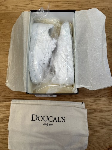 Scarpe Uomo Sneakers DOUCAL'S IW00 Chiffon Bianco - Foto 7 di 9