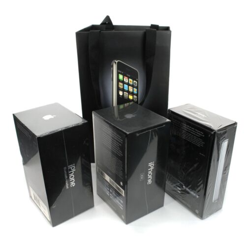 Apple iPhone 2G 8GB - w/ Headset & iPod New Sealed in Box 2007 - Picture 3 of 8