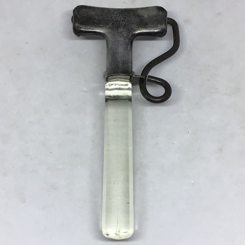 (Lot of 3) Vintage Mid Century Blue Tint Pyrex Flameware With Original Handles - Picture 6 of 7