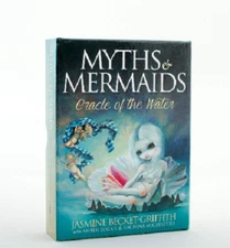 Myths & Mermaids: Oracle of the Water Tarot CARD DECK & Booklet Set BLUE ANGEL