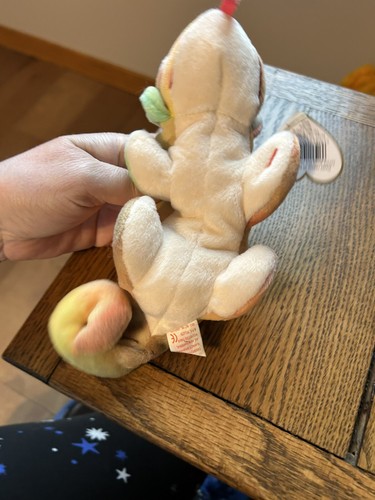 TY BEANIE BABY LINDO ARCO IRIS EL LAGARTO CON ETIQUETA PELUCHE JUGUETE Y ENVÍO GRATUITO - Imagen 3 de 3