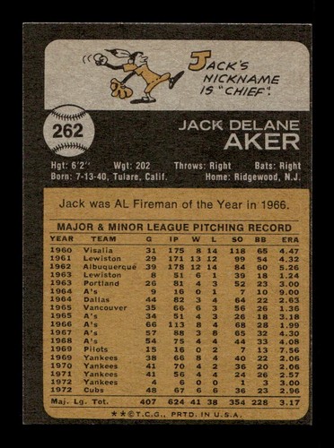 1973 Topps Baseball 2-271 EX/EX-MT Pick From List All PICTURED uu4 - Picture 309 of 455