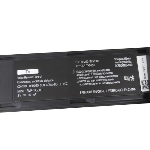 New RMF-TX500U For Sony Voice 4K Smart TV Remote Control KD-65X9500G XBR43X800H - Picture 2 of 3