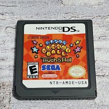 Super Monkey Ball: Touch & Roll - Nintendo DS Authentic Tested Game Cartridge