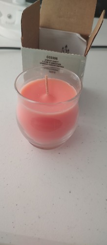 Partylite Mini Barrell Jar Apricot Daisy G33305 - Picture 3 of 3
