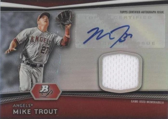 Topps Mike Trout 2012 Season Baseball Sports Trading Cards
