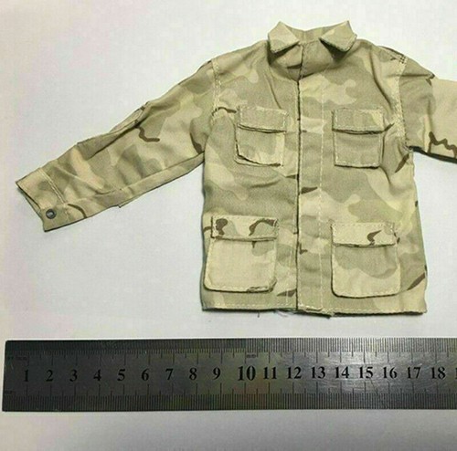 1:6 Male Camouflage Shirt Jacket Clothes Dragon For 12''HT Soldier Figure body - Picture 5 of 5