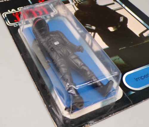 Kenner STAR WARS Tri Logo CLIPPER Return of the Jedi IMPERIAL GUNNER Last 17 MOC - Picture 10 of 11