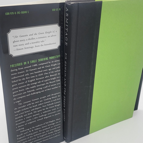 Sir Gawain und der grüne Ritter Simon Armitage Erstausgabe 1. Druck Poesie HC - Bild 5 von 8