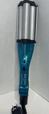 TIGI Bed Head Wave Artist Deep Waver BH305 Teal Blue Beachy Hair Crimper  CLEAN
