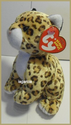 Ty Beanie Babies Leelo the Leopard Cub MWMT's - Picture 2 of 3