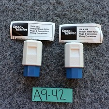 Lot of 2 NOS Leviton® Spec-Master™ 2-Pole 3-Wire 15A-125V Connector