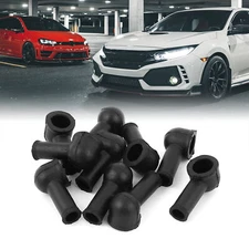 Angled Terminal Insulating Protector Covers Boot Sleeve 12mmx8mm Item of 10pcs