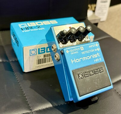 🎸 Boss Harmonist HR-2~Made In Taiwan~Pink Label Vintage Guitar