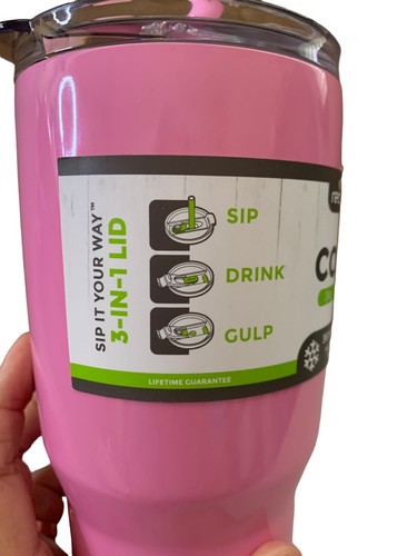 Reduce Cold-1 Becher Edelstahl 34 Unzen vakuumisoliert mit Strohhalm - Bild 17 von 39