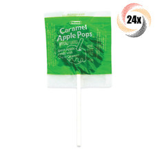 24x Pops Tootsie Green Apple Chewy Caramel Ca...