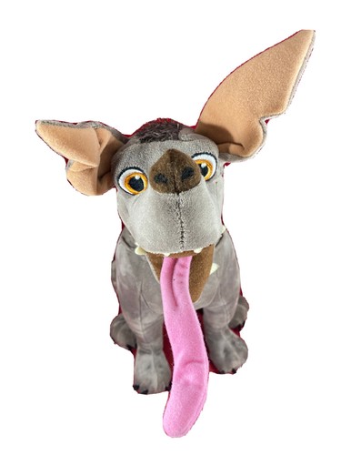 Disney Store COCO DANTE Plush Soft Toy Grey 15" Miguels Dog Poseable Tongue - Picture 2 of 5