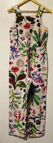 Gorman X Monika Frosberg “Garden 🌺” Pantsuit Size 8 Fits A Small 10 - Picture 7 of 12
