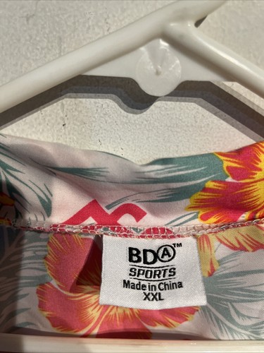 MLB San Diego Padres City Connect Hawaiian Aloha Button Up Shirt 2023 Sz XXL - Picture 2 of 6