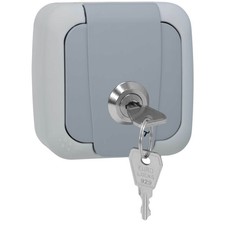 FR-AP Steckdose IP 54 mit Schloss #807 Schließung 2
