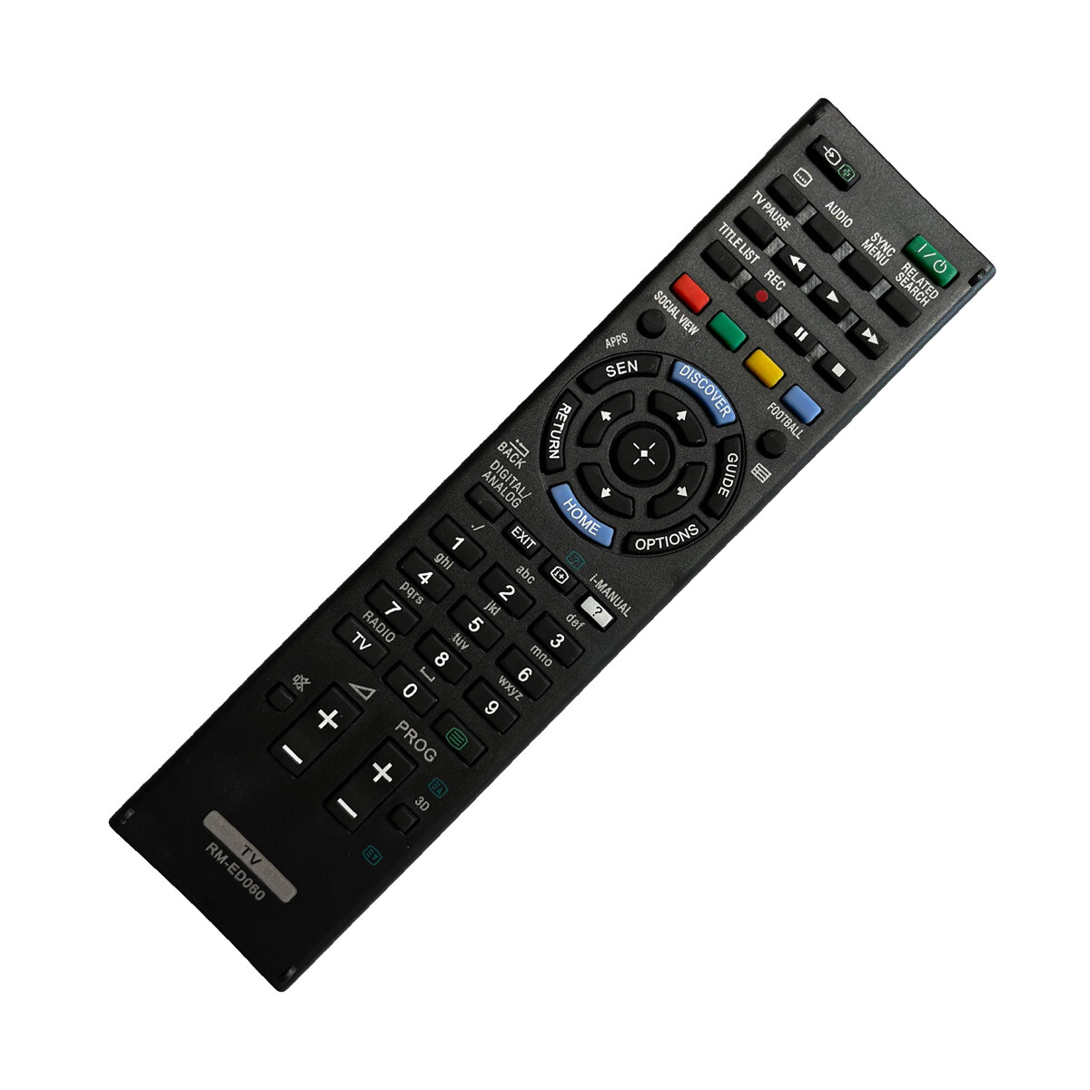 Thumbnail - Ersatz Tv Fernbedienung Für Sony Kdl-40hx757 Fernseher