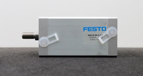 FESTO Kompaktzylinder Compact cylinder ADN-50-80-A-P-A Nr. 536319 Hub 80mm - Bild 5 von 8