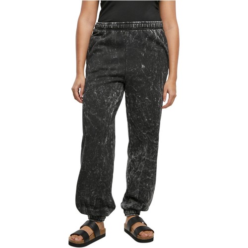 Urban Classics Ladies Towel Washed Sweat Pants Women Joggers Training Pants - Picture 2 of 34