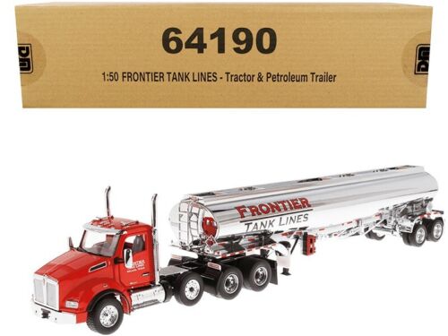 Diecast Masters #64190 - FRONTIER TANK LINES Kenworth T880S w/ Heil Tank Trailer - Picture 2 of 7