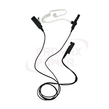Wholesale 2-Wire Acoustic PTT Earpiece for Hytera Radios PD600, PD602G, PD682