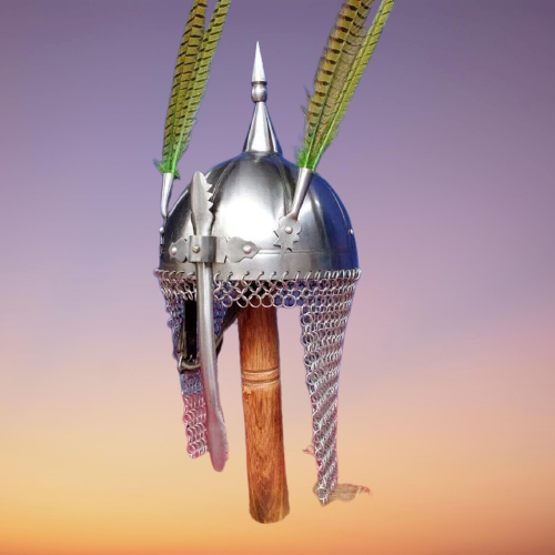 Türkei Osmanisches Reich Kettenhemd Helm Türkischer Turban Stahlhelm - Bild 3 von 6