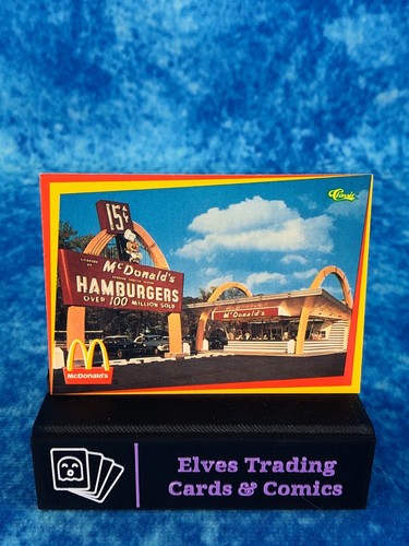 McDonald's Collectible Cards SINGLE Non-Sport Trading card by Classic 1996 - Picture 55 of 92
