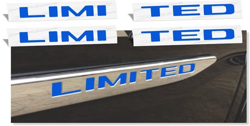 2019-2026 Ram LIMITED DOOR Molding Inlay Decal Sticker - Picture 10 of 30