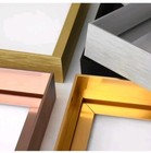 GVS-ART DIY Metal Floating Frame for 30X40“ Canvas 30X40“, Titannium Gold