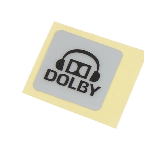 Dolby Surround Sound Labels Laptop Stickers Desktop Decor DIY Stickers - Afbeelding 3 van 15