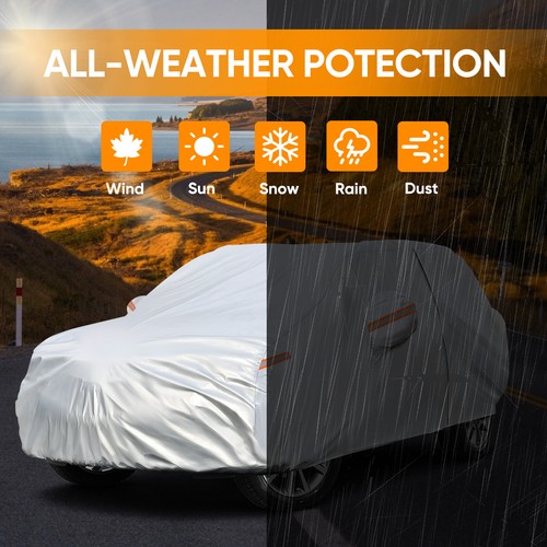 Car Cover for SUV Outdoor Protection Waterproof All-Weather Hail Snow Heavy Duty - Picture 3 of 13