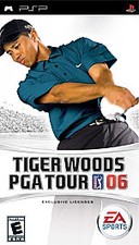 Tiger Woods PGA Tour 06 (Sony PSP, 2005) - European Version