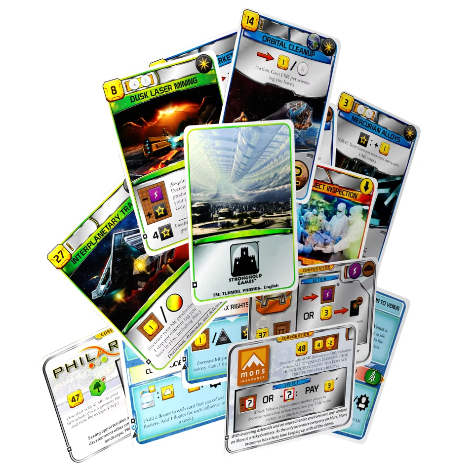 Terraforming Mars Turmoil Promo Pack - 20 Cards Project Corporation Global Event - Image 2 of 3