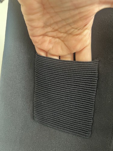Sandro Skirt 3 Black Crepe Knit Mini Rrp $380 - Picture 6 of 12