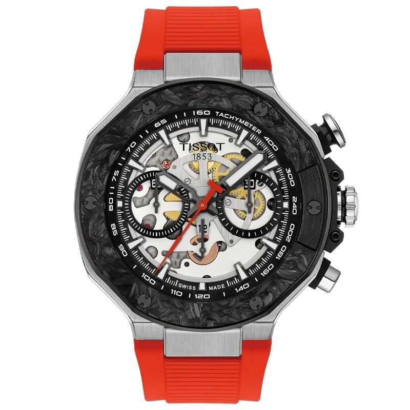 Tissot T-Race MotoGP 2026 45mm Transparent Dial Men's Watch