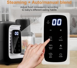 MOMYEASY Baby Food Maker, Multifunction Processor Chopper Grinder, Baby Food St