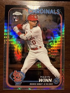 Masyn Winn 2024 Prizm Refractor Topps Update Chrome USC23 RC